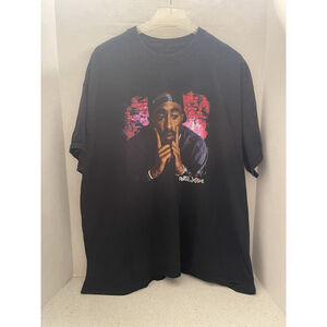 Black Tupac T-Shirt XXL Graphic
